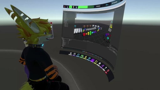 The upcoming @unity SDK for @ResoniteApp can be used while you're in VR and multiplayer.

You can instantly see and visualize all the changes you're making - and so can everyone else in the session!

#Resonite #gamedev #socialVR #VirtualReality 