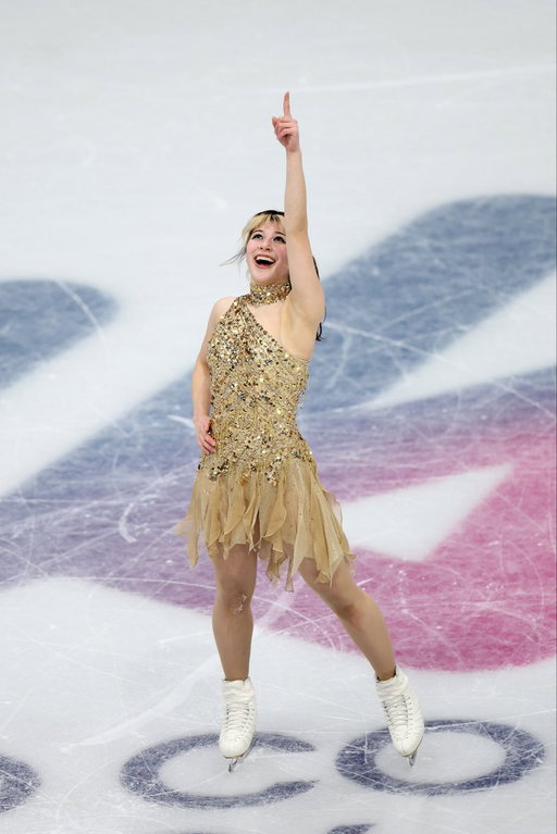 Truly a golden moment 🥇

#AlysaLiu #FigureSkating #MilanoCortina2026 