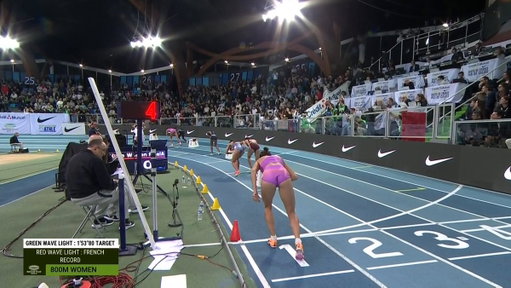 KEELY’S WORLD RECORD RUN 🤩

The indoor 800m world record is finally hers 🙏

⏱️ 1:54.87

#WorldIndoorTour 