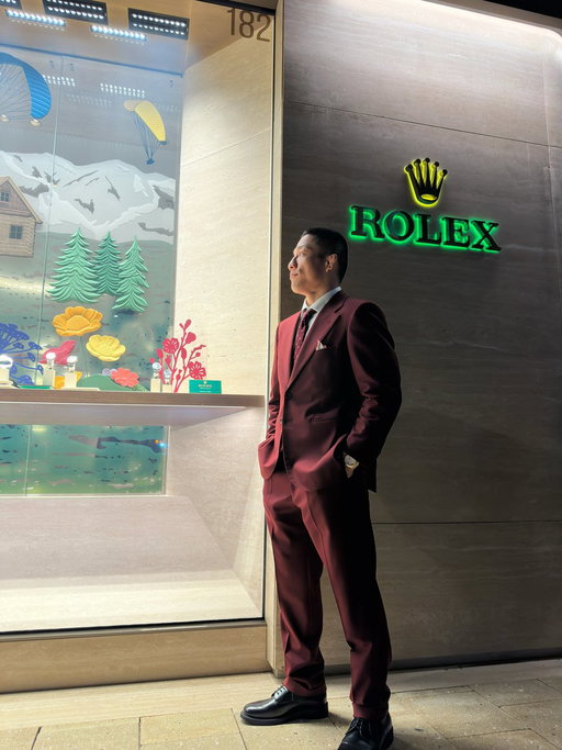 1月にROLEXブティックのオープニングパーティーにご招待いただきました！

夫婦で楽しい時間を過ごすことができました。

ご招待いただき光栄です！
また店舗にもお邪魔します。 
