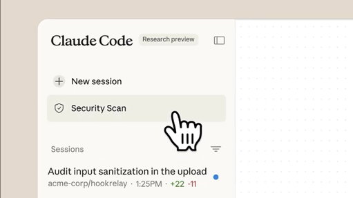 Introducing Claude Code Security, now in limited research preview.

It scans codebases for vulnerabilities and suggests targeted software patches for human review, allowing teams to find and fix issues that traditional tools often miss.

Learn more: https://www.anthropic.com/news/claude-code-security 