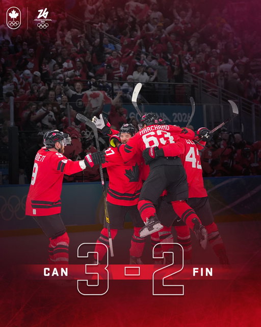 TEAM CANADA WILL PLAY FOR GOLD ON SUNDAY! 🥇🇨🇦 