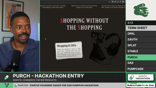 What if an AI just… bought stuff for you?

@trypurch is building agentic commerce for 1B+ products - and they're still hunting that $250K from the @Pumpfun hackathon.

@brycent linked up with them on @vesting_tv  👇 