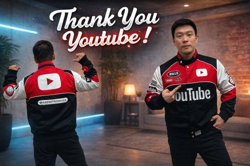 love this special crafted 20th anniversary jacket from @YouTube 
thank you YT fam!

#youtube #gadgetsidekick 