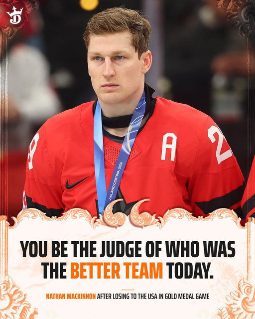 Nathan MacKinnon kept it short and sweet postgame 😳

(H/T @JClipperton_CP) 