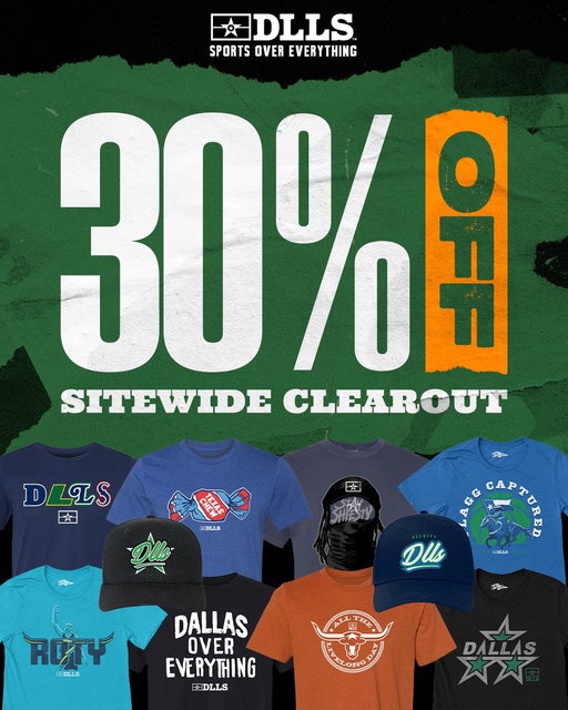 Final chance to take advantage of our sitewide clearout sale!

Everything in the shop is 30% off

Sale ends TONIGHT

SHOP: https://store.allcitynetwork.com/collections/dlls-locker 