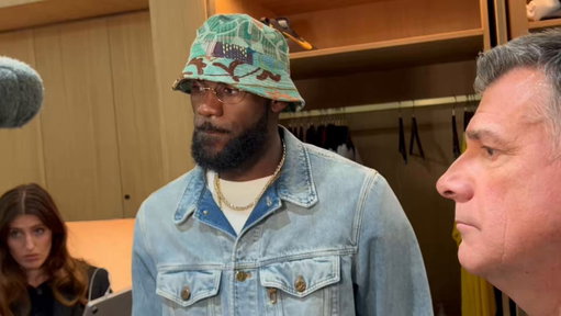 LeBron James on his relationship with Jaylen Brown: “It’s been pretty respectful despite the shit he said about Bronny at Summer League.” 