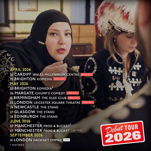 I’ve jumped on the bandwagon of posting thirst traps (pic 2) to sell tour tickets but it’s Ramadan so I’ve had to keep it PG innit 😇

Get your tickets from my website, link in bio 😎 