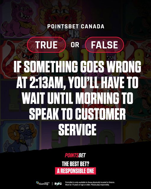 PointsBet is always here to help you - whenever you need it.

#PointsBetCanada #ResponsibleGambling #gambling # #Lunarnewyear 
