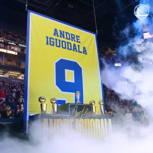 19 seasons. 4x NBA Champion. 

No. 9, forever in the rafters. 