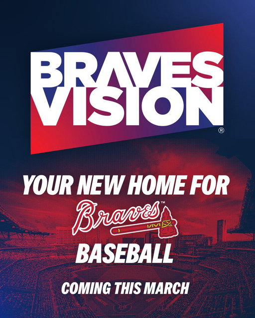 Atlanta Braves announce launch of exclusive Braves television network: BravesVision!

https://t.co/eMamURArr5 