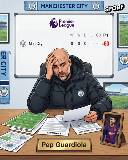 𝐈𝐓'𝐒 𝐍𝐎𝐓 𝐋𝐎𝐎𝐊𝐈𝐍𝐆 𝐆𝐎𝐎𝐃 𝐂𝐈𝐓𝐄𝐇... 👀

Manchester City could be deducted 40 to 60 points if they are found guilty of the charges against them, according to a football finance expert. 🫣

City and the Premier League are still waiting for the verdict over 115 alleged financial breaches by the club between 2009 and 2018. ⌛️