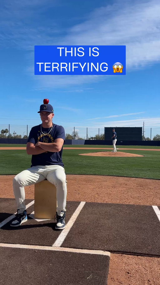 Would you let The Miz throw a fastball at your head? 