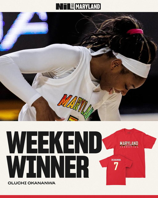 Oluchi was in her bag this weekend with 26 PTS and 5 boards. Terp Nation, show up and show out by grabbing your official NIL merchandise today! 🐢 

➡️https://t.co/1wPzs6VjoK 