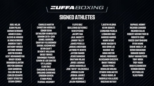 We've been BUSY! 😤

Check out our full list of current athletes signed to Zuffa Boxing! 🥊 