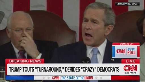 Tonight CNN shared this clip honoring Nancy Pelosi’s service.

A Republican president, introducing a Democratic Speaker.

Respect for the office came before partisanship. 