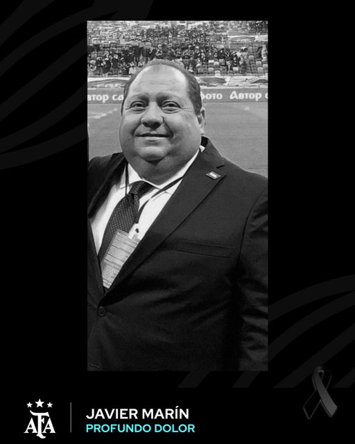 #ProfundoDolor La @afa, en nombre del Presidente Claudio Tapia y del Comité Ejecutivo, expresa su más sentido dolor por el fallecimiento de Javier Francisco "Pipo" Marín, Vicepresidente del Club Acassuso y Vocal del Comité Ejecutivo de esta Asociación.

📋 https://t.co/dJmbCrBg6F 