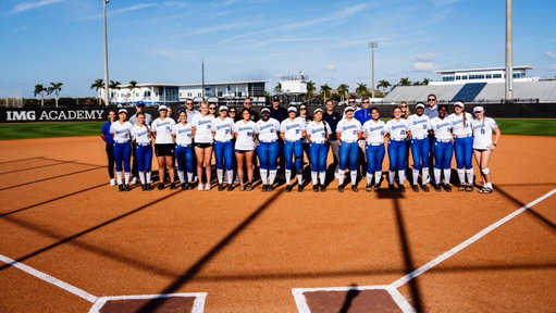 First home softball game in IMG Academy history ☑️🥎 