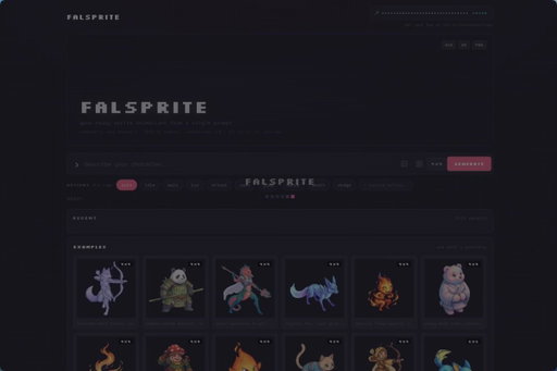 To celebrate nano-banana-2 launching on @fal , I built FalSprite, sprite sheet generator that turns a text prompt into game-ready animations.                                                                                       
                                                                                                                                                                                                                                                         
  One https://t.co/SpUceQWzbJ key powers the whole pipeline:                                                                                                                                                                                                              
  → nano-banana-2 for image generation                      
  → BRIA for background removal
  → OpenRouter LLM for prompt rewriting

  ~$0.20 per generation. Try it live or fork it:

  🔗 https://t.co/GAbZTKokVG
  🔗 https://t.co/jLQoHGg8Sq

  Thanks @BlendiByl  for the help on this 🙏