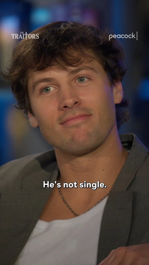 This Traitor is off the market. 

All episodes of #TheTraitorsUS are streaming now on Peacock. 