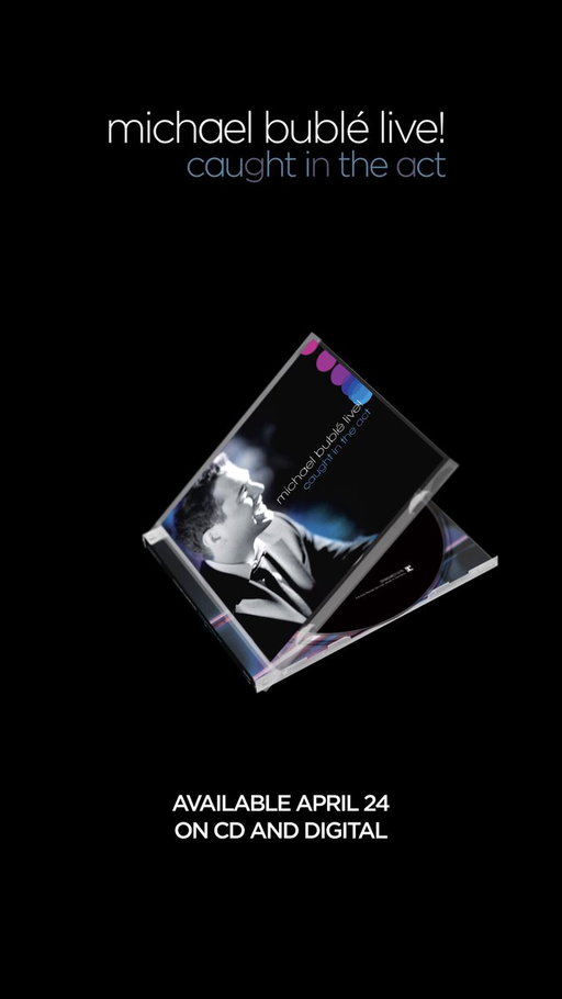 Michael is set to release 'Live! Caught In The Act' in its entirety, recorded at the legendary Wiltern Theatre in 2005. This collection of 33 songs including the classics such as "How Sweet It Is To Be Loved By You," "Save The Last Dance For Me", "Come Fly With Me" and more. Out April 24th! 

Pre-order/Pre-save and hear "That's All (Live)" now! https://t.co/QIXnxNNoax