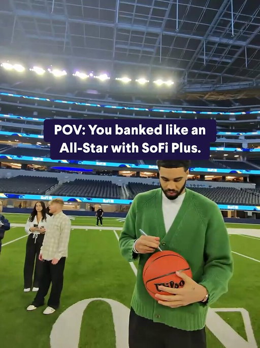 POV: SoFi Plus just opened the door to NBA All-Star 2026. Make sure to follow for the next chance to attend more incredible events. 