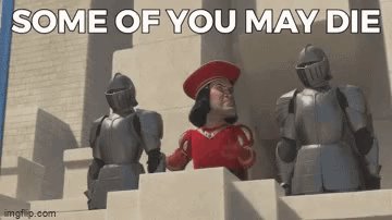 Woke up in the middle of the night to Trump openly going full Farquaad. 
