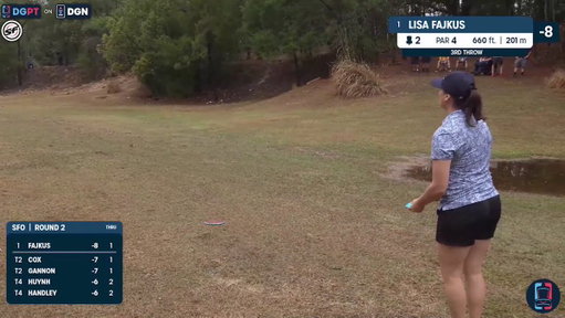 Lisa "The Texas Tornado" Fajkus throws it in from 234 FEET on Hole 2 at Discraft's Supreme Flight Open!!! 🌪️

@ESPNAssignDesk  @SportsCenter #SCTop10 