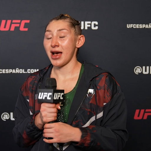"So excited, so happy...I really heard all of the arena"

Regina Tarin talks a big time debut win on just 3 days notice at #UFCMexico

Complete Prelim Results ➡️ https://t.co/3UHRGfEGj2 