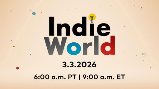 Join us tomorrow, March 3 at 6am PT for a new #IndieWorld Showcase! Tune in for roughly 15 minutes of news and updates on indie games coming to Nintendo Switch 2 and Nintendo Switch.

Watch here: https://t.co/xHiZeOj1sg 
