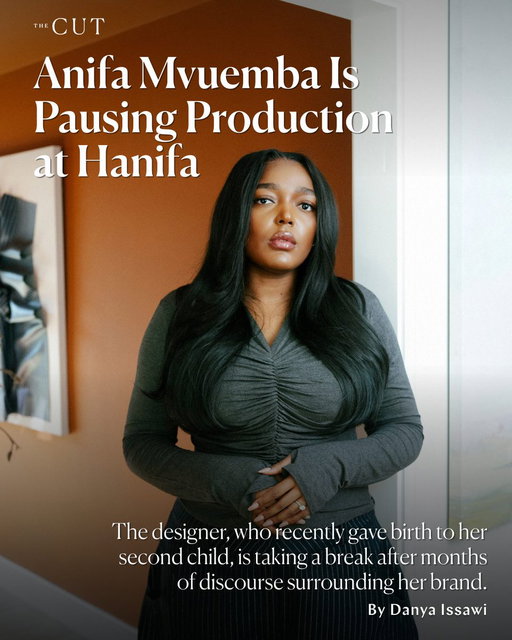 After nearly 15 years in business, Hanifa — the fashion brand known for its form-fitting garments with inclusive sizing and a colorful, playful aesthetic — is pausing production indefinitely. Read more from founder Anifa Mvuemba: https://the-cut.visitlink.me/0t7HxF 