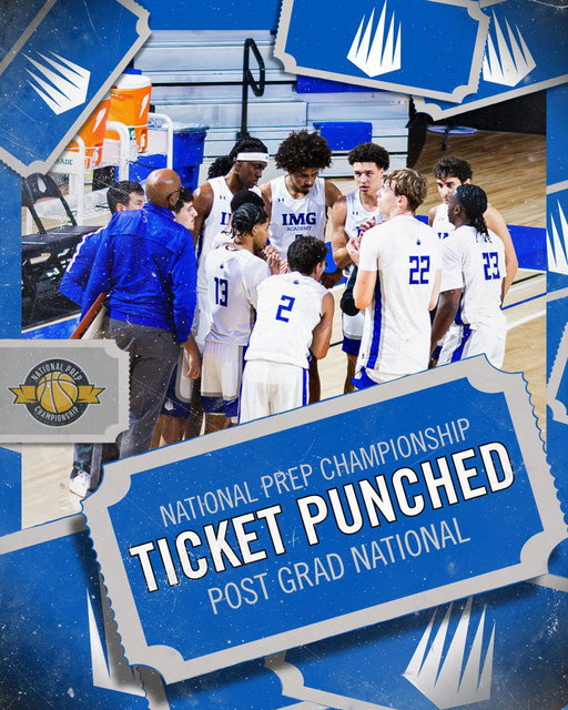 🏆 Ticket Punched 🎟️

Our Post Grad National team is heading to the Prep National Championships!!

See you March 10th @PrepNational 