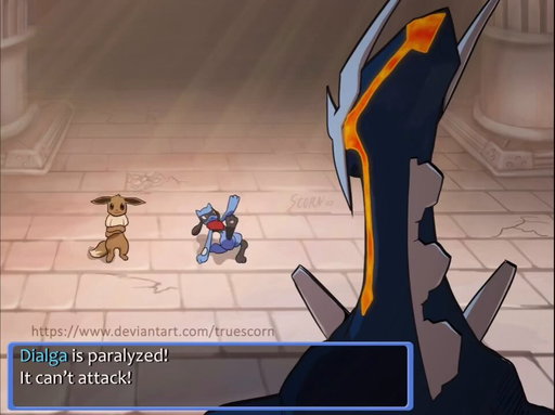 Eevee and Riolu being toxic😅 