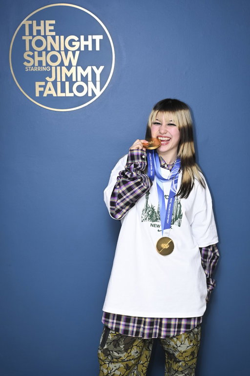 Alysa Liu makes a surprise appearance tonight! #WinterOlympics #FallonTonight 