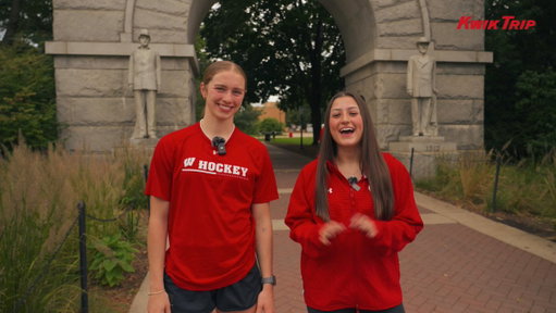 Kwik Trip to Kwik Trip 𝙀𝙥. 7️⃣: Jada Cerniglia and Gold Medalist Caroline Harvey talk about the best @KwikTrip bakery items, her favorite Wisconsin Women’s Hockey game and why she chose to be a Badger! 