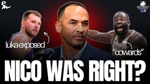 Draymond says the media are cowards for the Nico Harrison firing. Was Nico right about Luka’s defense?

LIVE @ 8PM ET: 

- Draymond vs. Media
-  Giannis return reality check 
- WNBA CBA crisis
- Trae Young DC debut

Join the No-BS conversation: https://t.co/Urlku9Bz3j

#NBA 