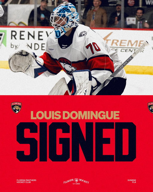 We've agreed to terms with goaltender Louis Domingue on a one-year, two-way contract.

📝 » https://t.co/QDnah9dtkP 