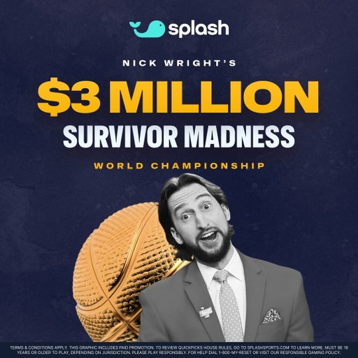 🏀 March is here and the stakes are bigger than ever! Splash Sports & @getnickwright present the NCAAB Survivor Madness World Championship, your shot at a $3 million grand prize. 

💰 But that’s just the start. Across all Survivor Madness contests, there are over $4.5 million in guaranteed prizes up for grabs. 

📲 Join Survivor Madness now on Splash: https://t.co/5cXAU3eOMh