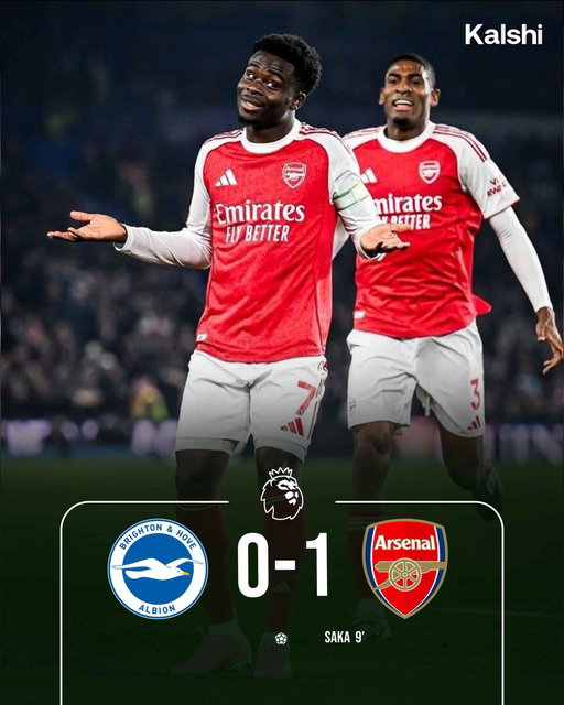 🚨 Arsenal are now 7 points clear in the premier league with 8 games left. 
