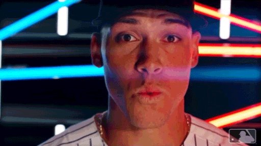 Aaron Judge's home run total is set at 49.5 this season. 👀 