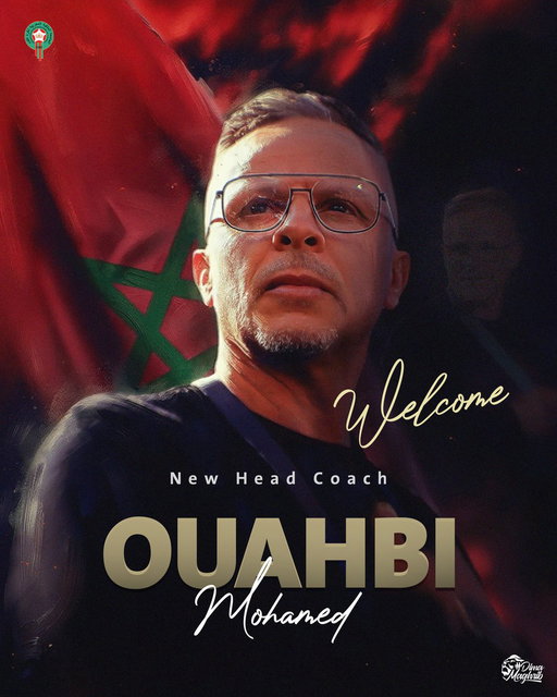 مرحباً بالناخب الوطني الجديد، الســيــد مــحــمــد وهــبــي 
نتمنى لك كل التوفيق والنجاح في هذه الرحلة الجديدة 

Welcome to our new National Head Coach, Mr. Mohamed Ouahbi 
We wish you all the best in this new journey 

#DimaMaghrib 🇲🇦 
