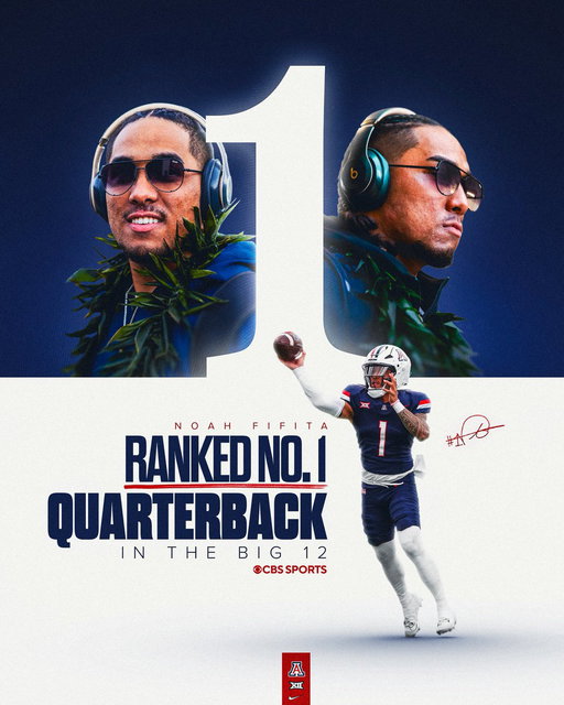 #1 QB in the BIG12 according to Shehan Jeyarajah from @CBSSportsCFB 