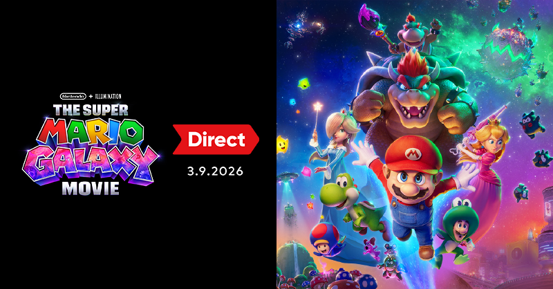 Join us on Monday, Mar 9, at 2pm PT for the #NintendoDirect featuring the final trailer for The Super Mario Galaxy Movie. Please note that no game information will be included in this presentation.

Watch here: https://t.co/ERYYNEf9az 