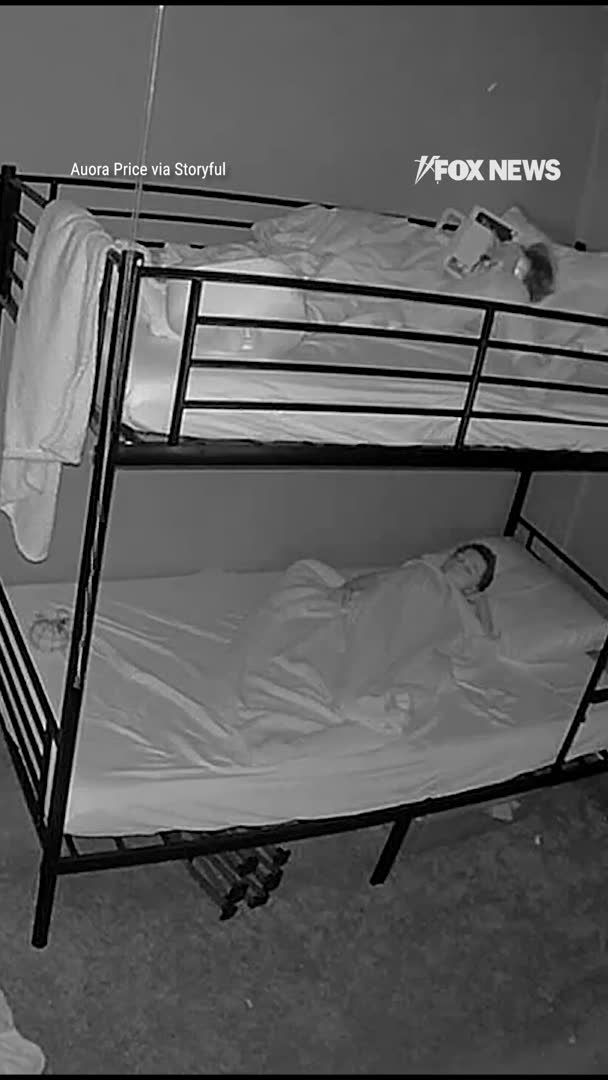 BUNK BED BREAKDOWN: Heart-stopping video shows a bunk bed collapse and nearly impale a little boy while sending his sister flying.

The children's mother posting a follow-up video sharing that all of her children are ok, and accepting responsibility for building the bed herself. 
