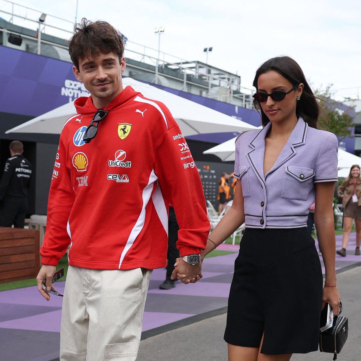 The Leclercs are here! 🫶

#F1 #AusGP 