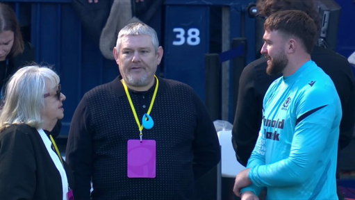 John Davidson has arrived!

The inspiration behind the film "I Swear," the acclaimed biographical drama about the true story of the Scottish campaigner!

#GuinnessM6N #Since1883 #StarsInTheStands 