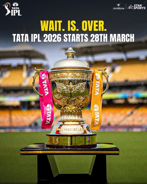 🚨 Announcement 🚨

Get ready! #TATAIPL2026 is all set to start from the 28th of MARCH! 