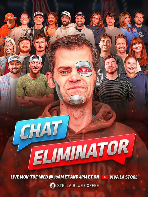 No. You’re stuck with me.

But everyone else is fair game.

Chat Eliminator starts in one hour. 
https://t.co/fT1JGEUonZ 
