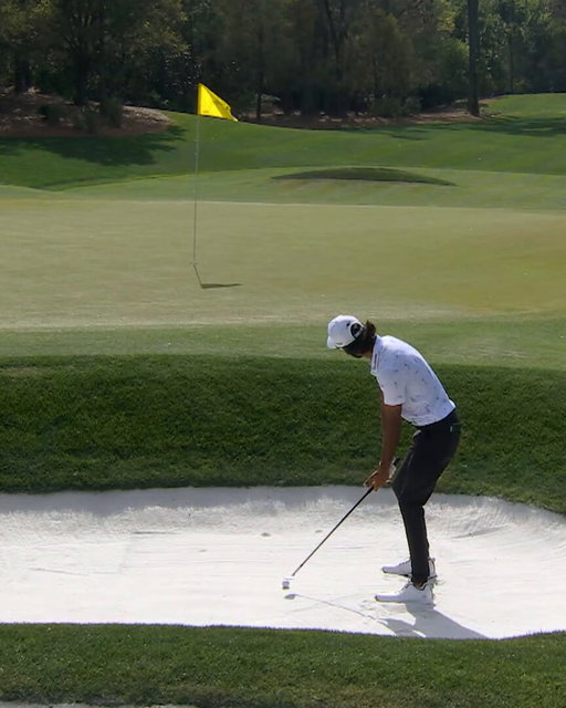 Perfect shot by @AkshayBhatia_1.

Perfect call from @K_Kisner.

#THEPLAYERS 