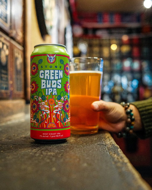 A party in a can... but even the best parties must come to an end.

Want to find out if Stone Green Buds IPA is still available near you? Make sure to check out https://t.co/zWBJcW6L9k to find it across SoCal before it all runs out.

#GreenBudsIPA 